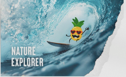 Bad'ass l'Ananas – mascotte Pizza Hut